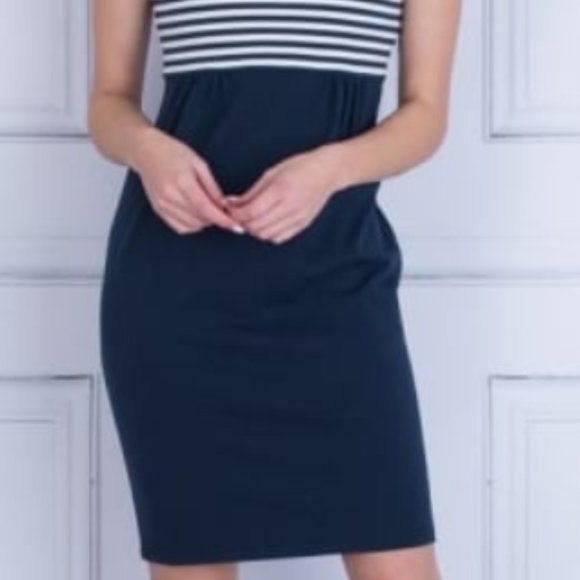 WEEKEND BY MAXMARA Ricerca Jersey V Back Dress - Picture 3 of 8